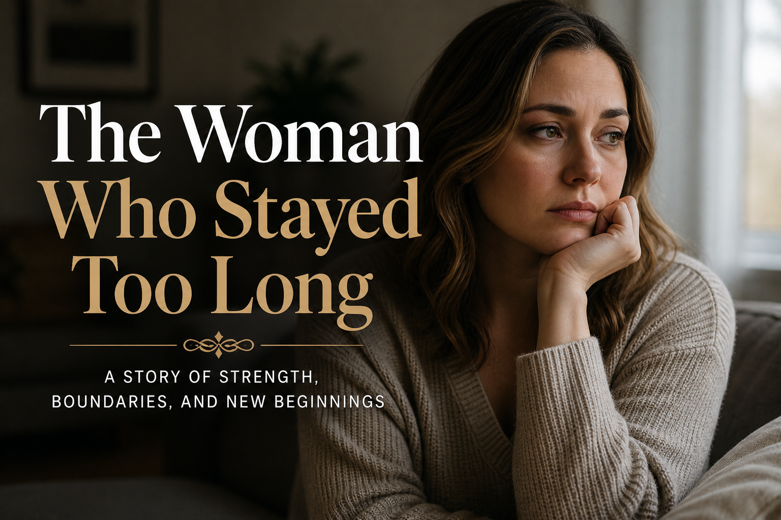 The Woman Who Stayed Too Long